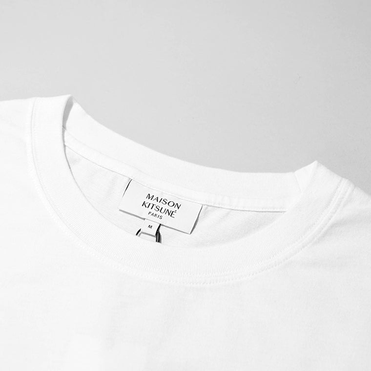 【2026SS SUMMER SALE】MAISON KITSUNE メンズ Tシャツ DREAMING FOX COMFORT TEE SHIRT QM00102 KJ7026 WHITE ホワイト P100