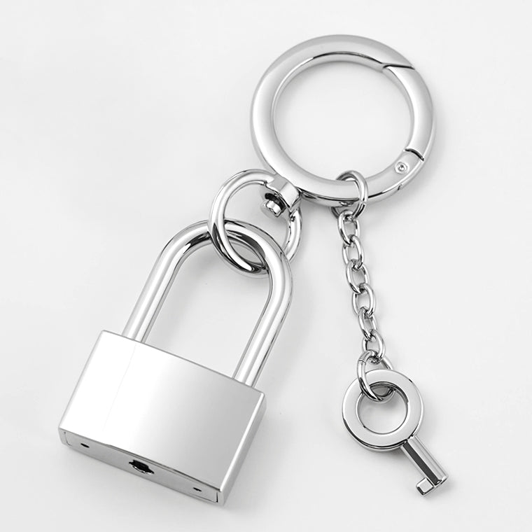 MAISON KITSUNE メンズ レディース キーリング PADLOCK CHARM QU06903 AM1002 SILVER シルバー P900