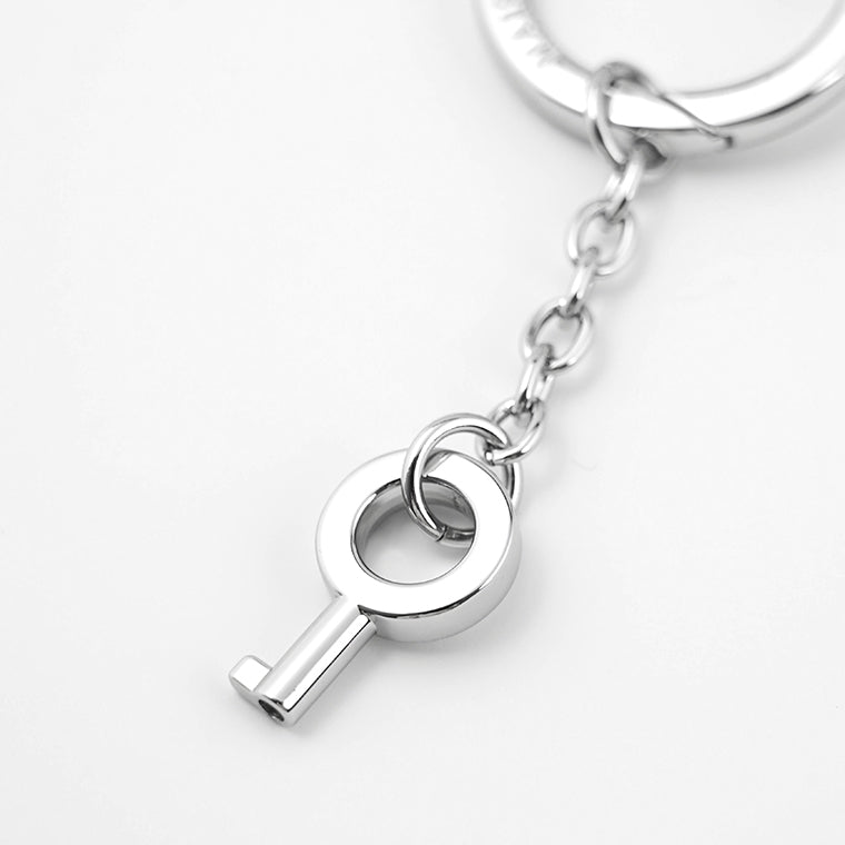 MAISON KITSUNE メンズ レディース キーリング PADLOCK CHARM QU06903 AM1002 SILVER シルバー P900