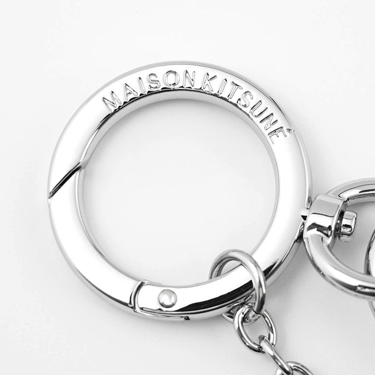 MAISON KITSUNE メンズ レディース キーリング PADLOCK CHARM QU06903 AM1002 SILVER シルバー P900