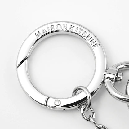 MAISON KITSUNE メンズ レディース キーリング PADLOCK CHARM QU06903 AM1002 SILVER シルバー P900