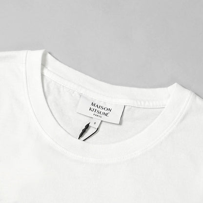 MAISON KITSUNE レディース Tシャツ DREAMING FOX REGULAR TEE SHIRT QW00109 KJ7026 WHITE ホワイト P100