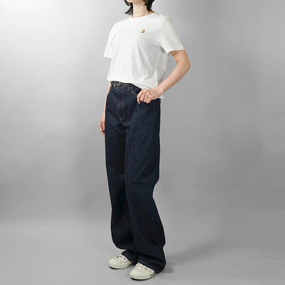 MAISON KITSUNE レディース Tシャツ DREAMING FOX REGULAR TEE SHIRT QW00109 KJ7026 WHITE ホワイト P100