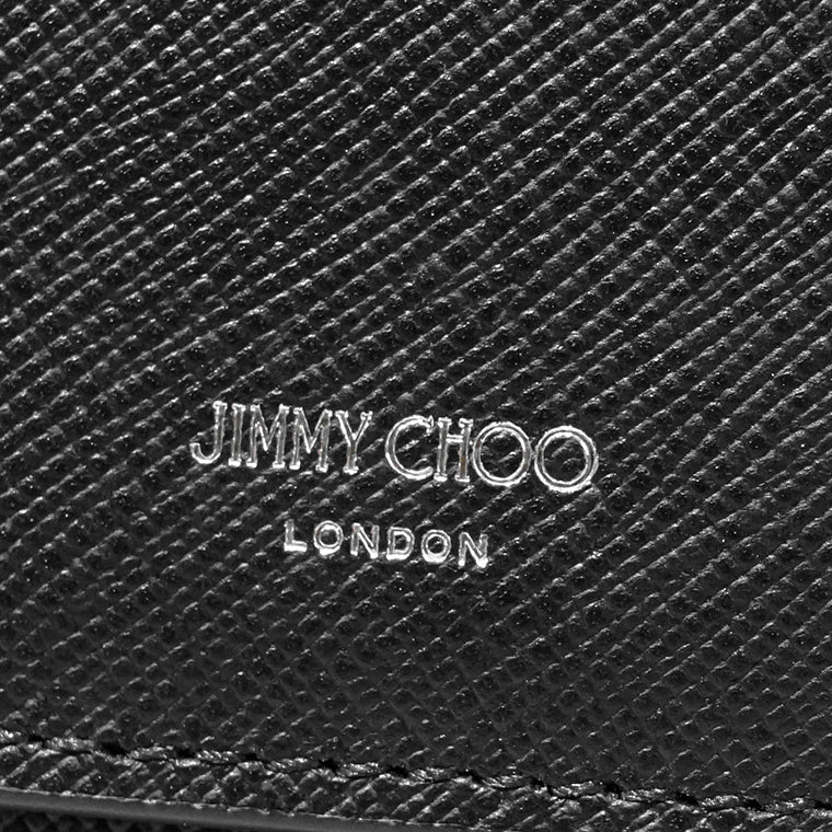 ジミーチュウ JIMMY CHOO メンズ レディース 3つ折り財布 ブラック