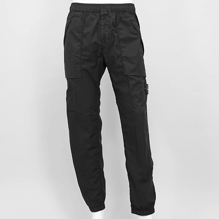 STONE ISLAND メンズ パンツ STRETCH COTTON TELA 'PARACADUTE' K1S153100017 S0003 ブラック V0029