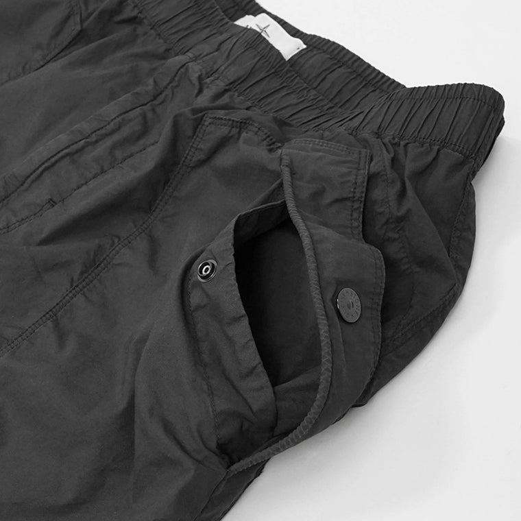 STONE ISLAND メンズ パンツ STRETCH COTTON TELA 'PARACADUTE' K1S153100017 S0003 ブラック V0029