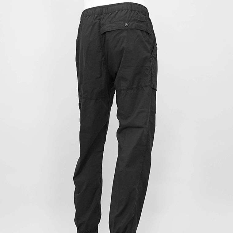 STONE ISLAND メンズ パンツ STRETCH COTTON TELA 'PARACADUTE' K1S153100017 S0003 ブラック V0029