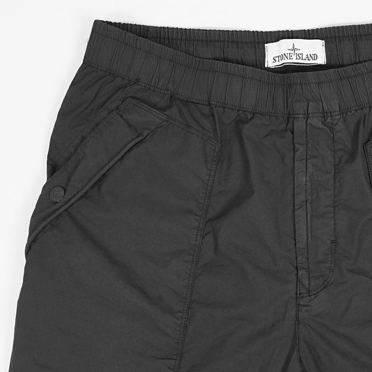 STONE ISLAND メンズ パンツ STRETCH COTTON TELA 'PARACADUTE' K1S153100017 S0003 ブラック V0029