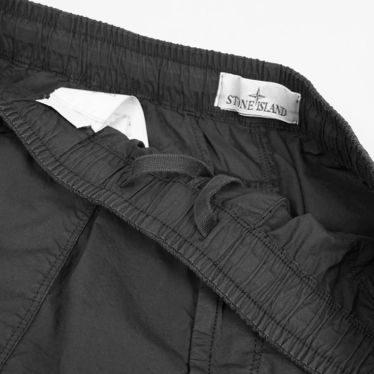 STONE ISLAND メンズ パンツ STRETCH COTTON TELA 'PARACADUTE' K1S153100017 S0003 ブラック V0029