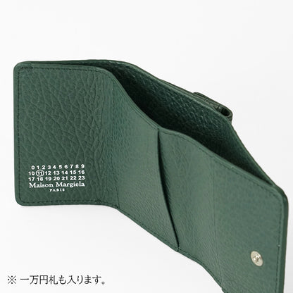 Maison Margiela メンズ レディース 3つ折り財布 S36UI0416 P4455 BOTTLE GREEN グリーン T7162