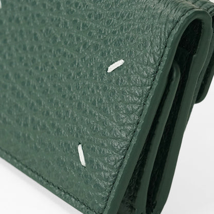 Maison Margiela メンズ レディース 3つ折り財布 S36UI0416 P4455 BOTTLE GREEN グリーン T7162