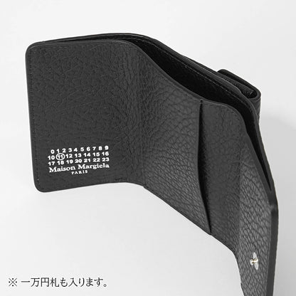 Maison Margiela メンズ レディース 3つ折り財布 S36UI0416 P4455 ブラック T8013