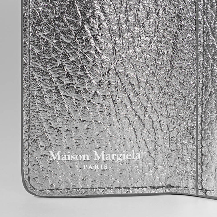 Maison Margiela メンズ レディース 3つ折り財布 S36UI0416 P6749 METALLIC GREY メタリックグレー H3809