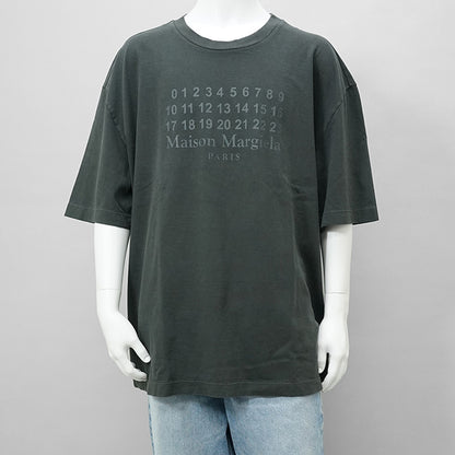 【SUMMER FINAL SALE】 Maison Margiela メンズ Tシャツ NUMERIC LOGO T SHIRT S50GC0716 S24567 グレー系 969