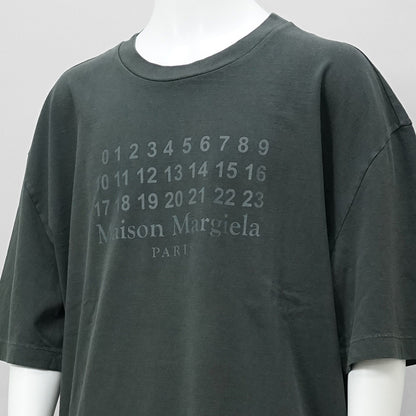 【SUMMER FINAL SALE】 Maison Margiela メンズ Tシャツ NUMERIC LOGO T SHIRT S50GC0716 S24567 グレー系 969