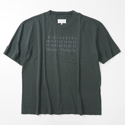 【SUMMER FINAL SALE】 Maison Margiela メンズ Tシャツ NUMERIC LOGO T SHIRT S50GC0716 S24567 グレー系 969