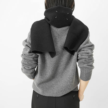 Maison Margiela レディース メンズ マフラー S50TE0107 M13091 ブラック 900