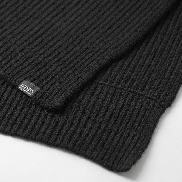 MM6 Maison Margiela レディース メンズ マフラー S52TE0061 M13285 ブラック 900