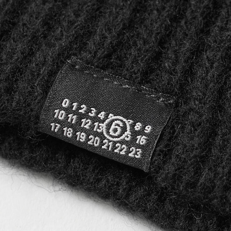 MM6 Maison Margiela レディース メンズ マフラー S52TE0061 M13285 ブラック 900
