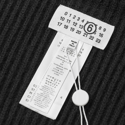 MM6 Maison Margiela メンズ レディース マフラー S52TE0061 M13285 ブラック 900