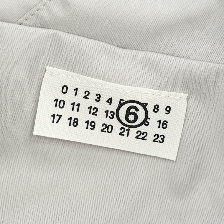 MM6 Maison Margiela レディース トートバッグ JAPANESE CLASSIC S54WD0039 P8396 シルバー T9002