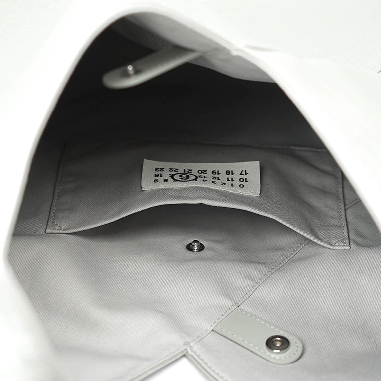 MM6 Maison Margiela レディース トートバッグ JAPANESE CLASSIC S54WD0039 P8396 シルバー T9002