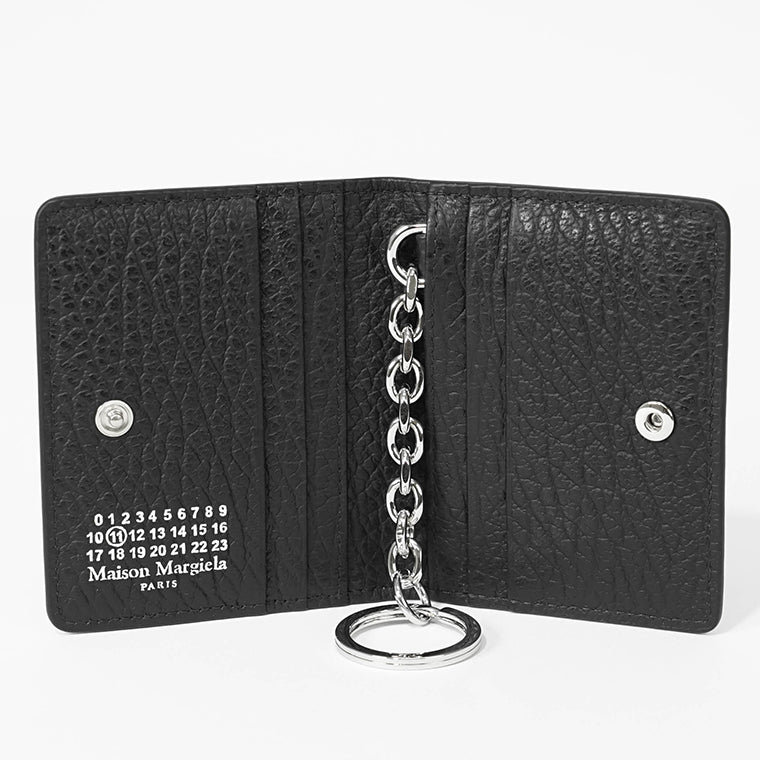 Maison Margiela メンズ レディース キーリング＆カードケース S56UI0128 P4455 ブラック T8013