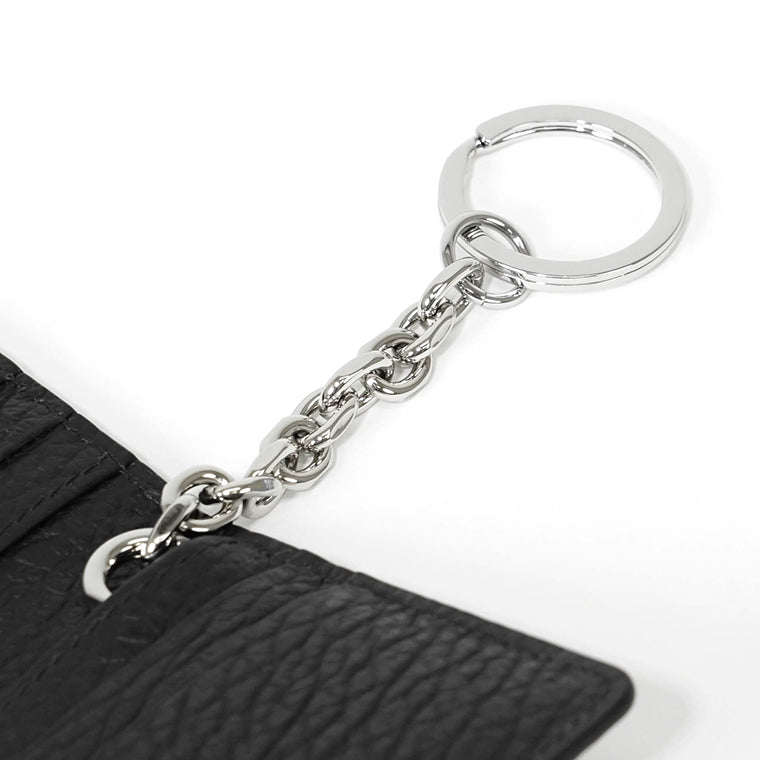 Maison Margiela メンズ レディース キーリング＆カードケース S56UI0128 P4455 ブラック T8013
