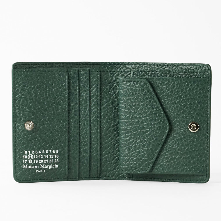 Maison Margiela レディース メンズ 2つ折り財布 S56UI0140 P4455 BOTTLE GREEN グリーン T7162