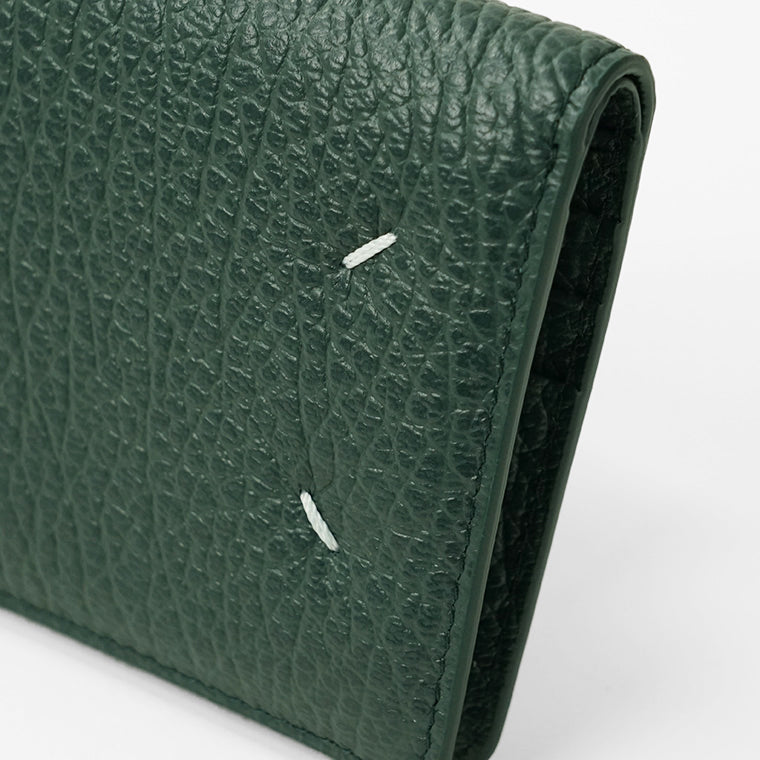 Maison Margiela レディース メンズ 2つ折り財布 S56UI0140 P4455 BOTTLE GREEN グリーン T7162