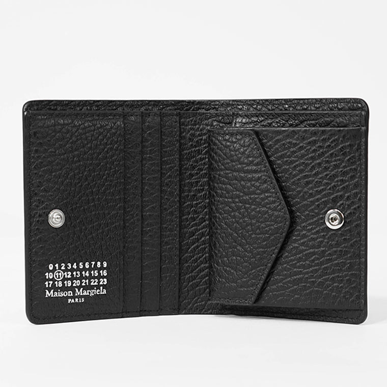 Maison Margiela レディース メンズ 2つ折り財布 S56UI0140 P4455 ブラック T8013