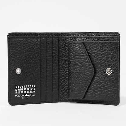 Maison Margiela レディース メンズ 2つ折り財布 S56UI0140 P4455 ブラック T8013