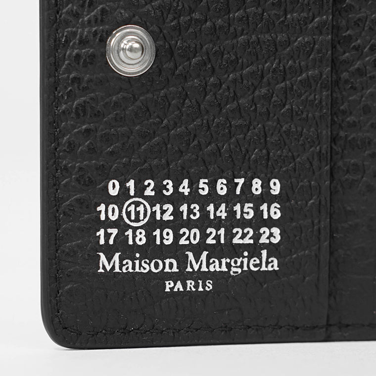 Maison Margiela レディース メンズ 2つ折り財布 S56UI0140 P4455 ブラック T8013
