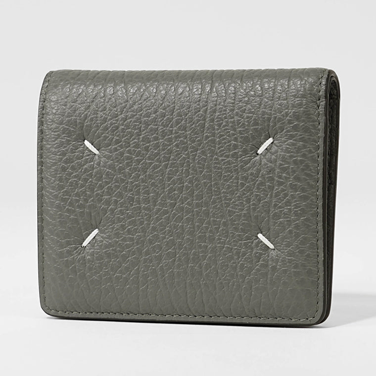 メゾンマルジェラ　二つ折り財布　T8127 グレー　箱、保存布あり メゾンマルジェラ Maison Margiela レディース メンズ 2つ折り財布
