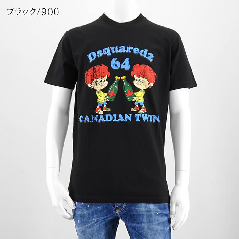 DSQUARED2 メンズ Tシャツ COOL FIT TEE S71GD1396 S23009 2カラー