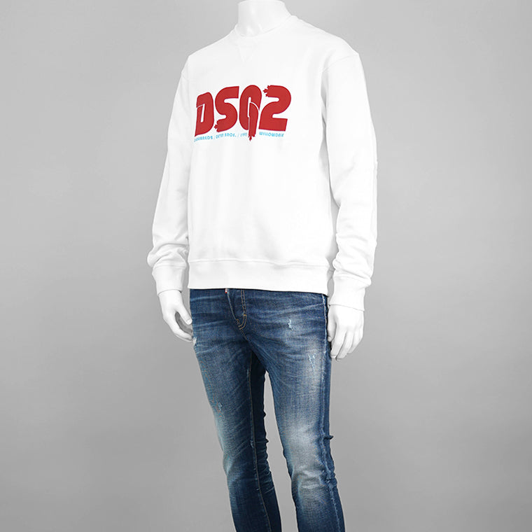 ディースクエアード DSQUARED2 メンズ スウェットシャツ ブラック