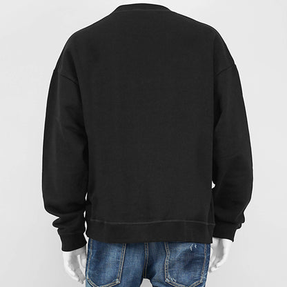 DSQUARED2 メンズ スウェットシャツ RELAX FIT CREWNECK S71GU0690 S25516 ブラック 900