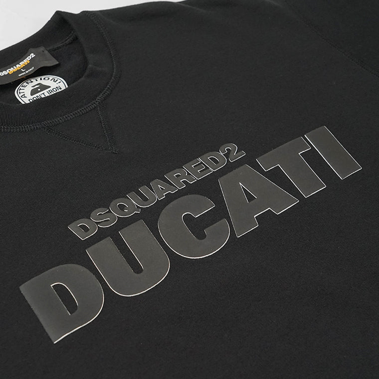 DSQUARED2 メンズ スウェットシャツ DUCATI COOL FIT CREWNECK S71GU0751 S25516