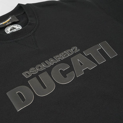 DSQUARED2 メンズ スウェットシャツ DUCATI COOL FIT CREWNECK S71GU0751 S25516