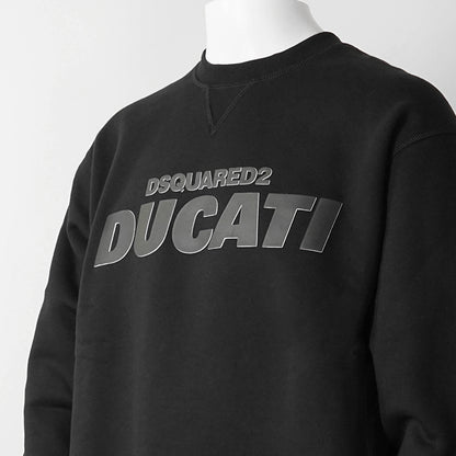 DSQUARED2 メンズ スウェットシャツ DUCATI COOL FIT CREWNECK S71GU0751 S25516