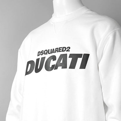 DSQUARED2 メンズ スウェットシャツ DUCATI COOL FIT CREWNECK S71GU0751 S25516