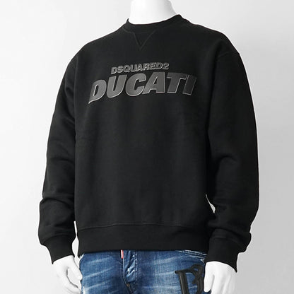 DSQUARED2 メンズ スウェットシャツ DUCATI COOL FIT CREWNECK S71GU0751 S25516