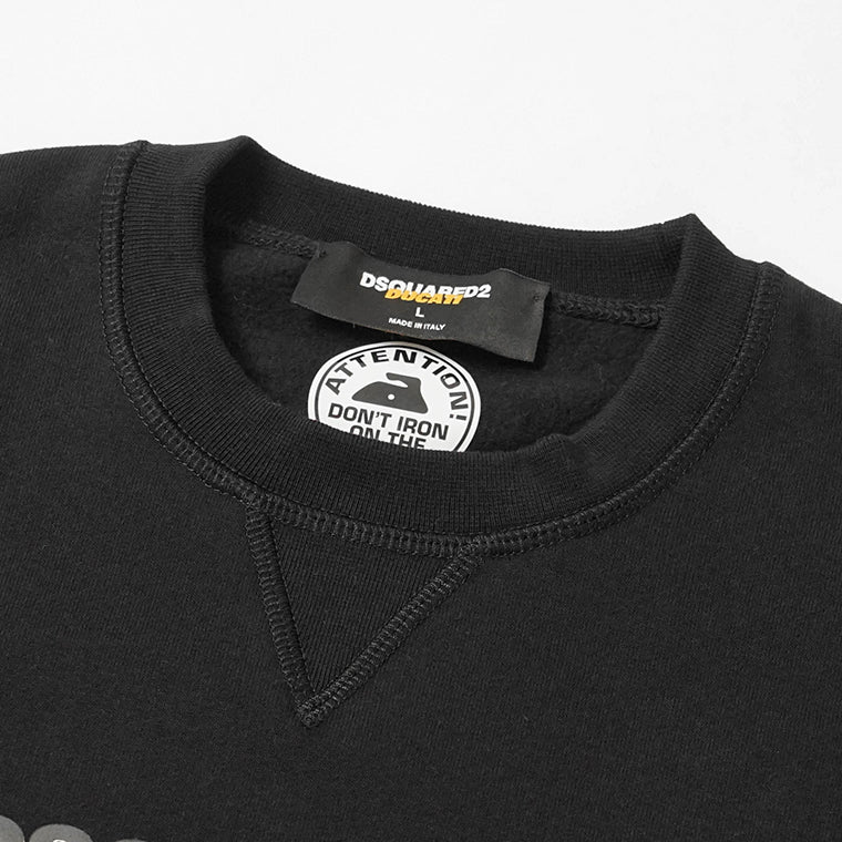 DSQUARED2 メンズ スウェットシャツ DUCATI COOL FIT CREWNECK S71GU0751 S25516