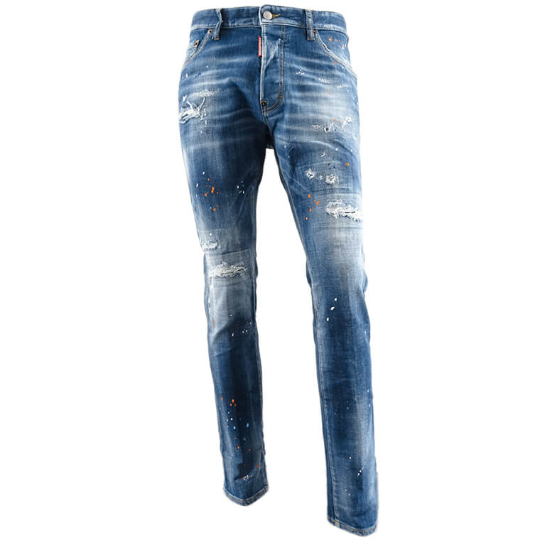 DSQUARED2 メンズ ジーンズ COOL GUY JEAN S71LB1364 S30872 ウォッシュブルー 470