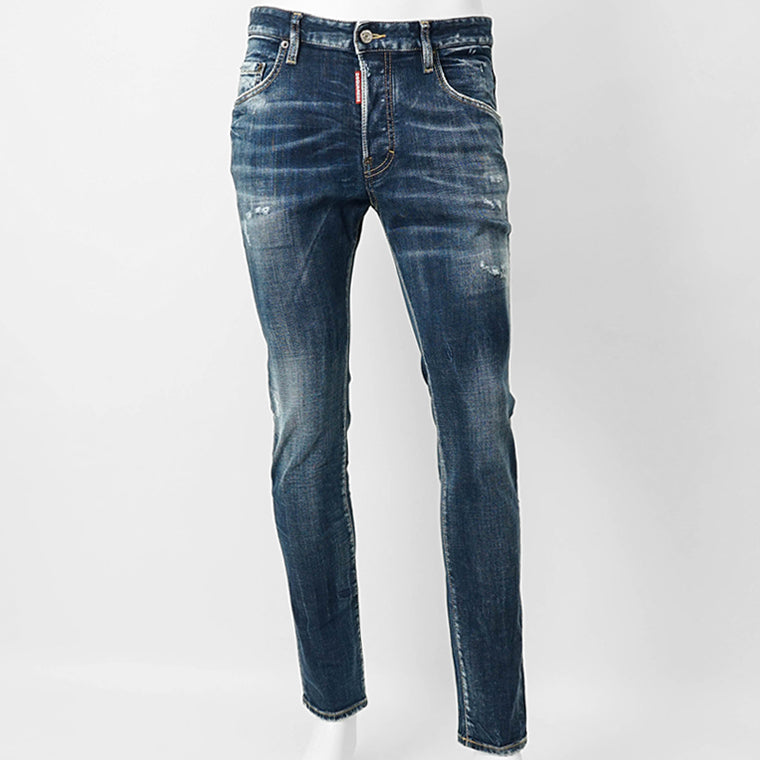DSQUARED2 メンズ ジーンズ SKATER JEAN S71LB1642 S30664 ウォッシュブルー 470