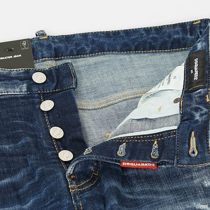 DSQUARED2 メンズ ジーンズ SKATER JEAN S71LB1642 S30664 ウォッシュブルー 470
