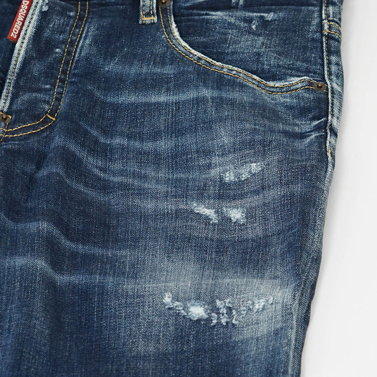 DSQUARED2 メンズ ジーンズ SKATER JEAN S71LB1642 S30664 ウォッシュブルー 470