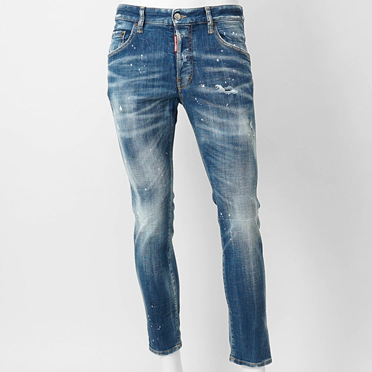DSQUARED2 メンズ ジーンズ SKATER JEAN S71LB1711 D30010 ウォッシュブルー 470