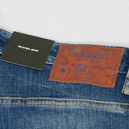 DSQUARED2 メンズ ジーンズ SKATER JEAN S71LB1711 D30010 ウォッシュブルー 470