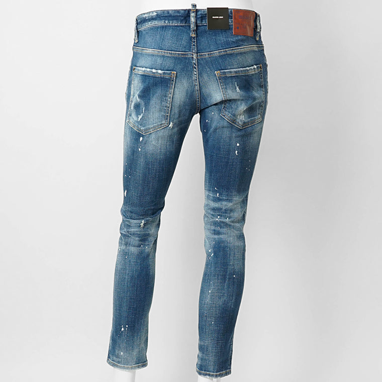 DSQUARED2 メンズ ジーンズ SKATER JEAN S71LB1711 D30010 ウォッシュブルー 470